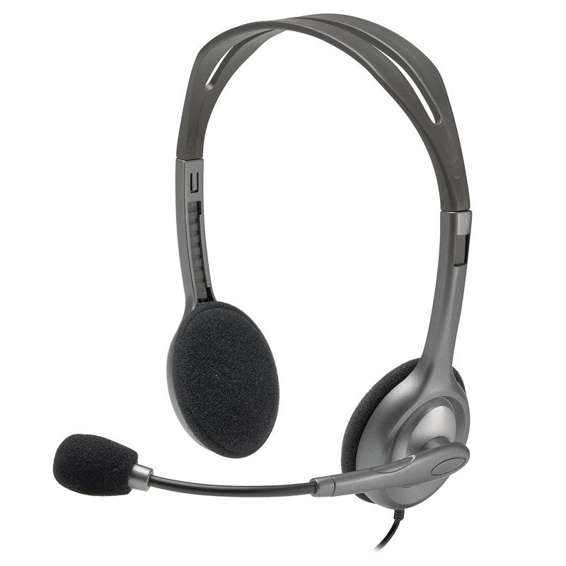 هدست باسیم لاجیتک Headset Wired Logitech H111