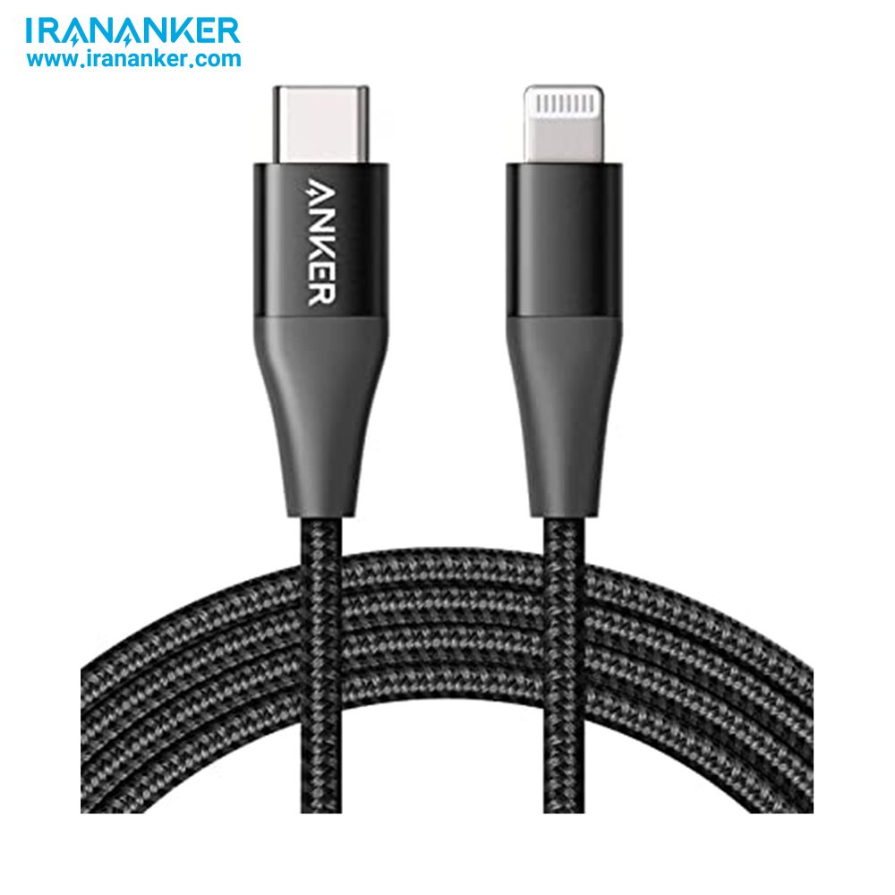 کابل تبدیل USB-C به لایتنینگ انکر مدل A8653