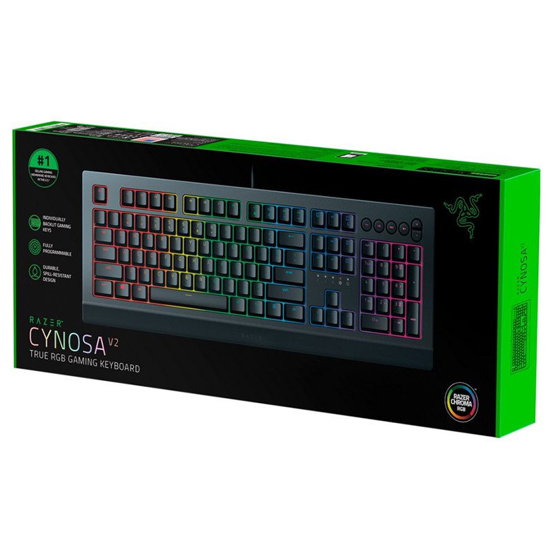 کیبورد مخصوص بازی ریزر مدل CYNOSA V2