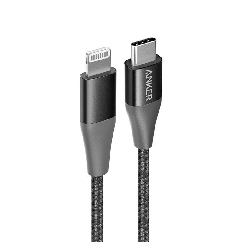 کابل تبدیل USB-C به Lightning انکر مدل A8842 Powerline plus III