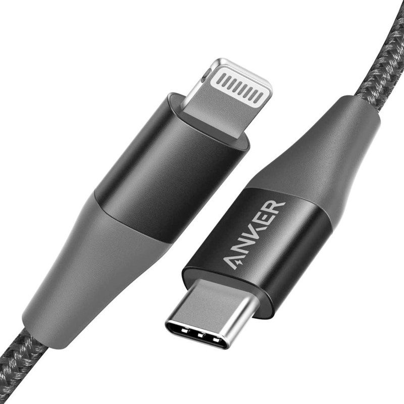 کابل تبدیل USB-C به Lightning انکر مدل A8842 Powerline plus III