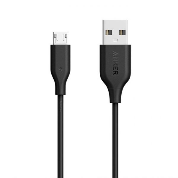 کابل تبدیل USB به microUSB انکر مدل A8132 PowerLine