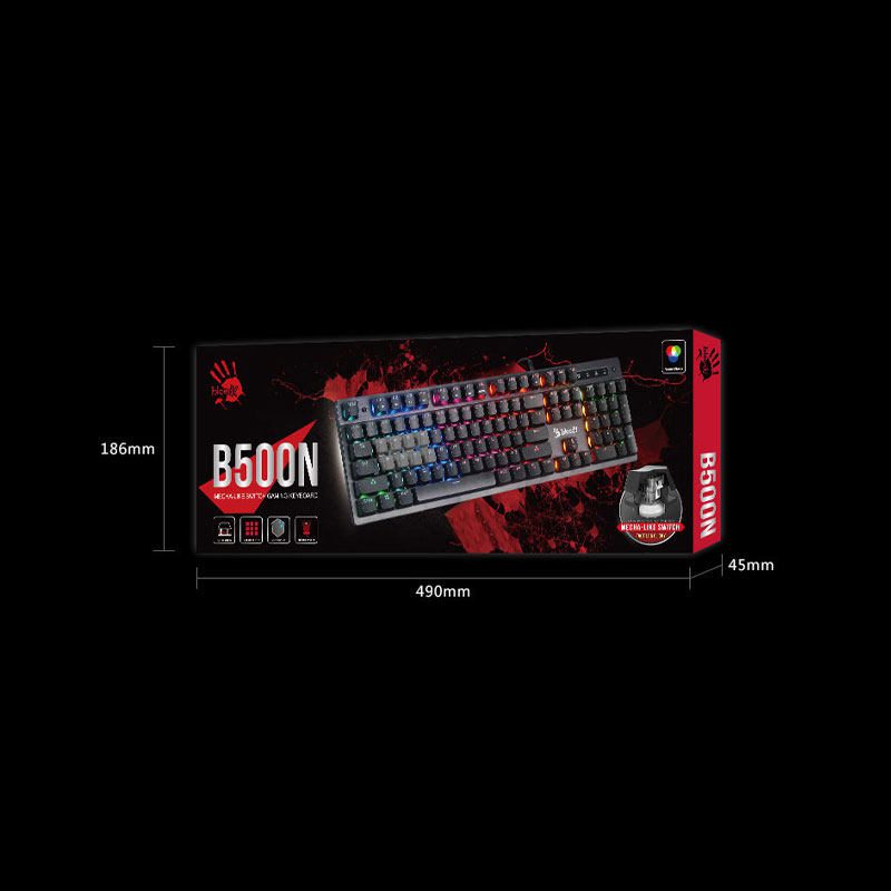 کیبورد مخصوص بازی بلادی مدل B500N