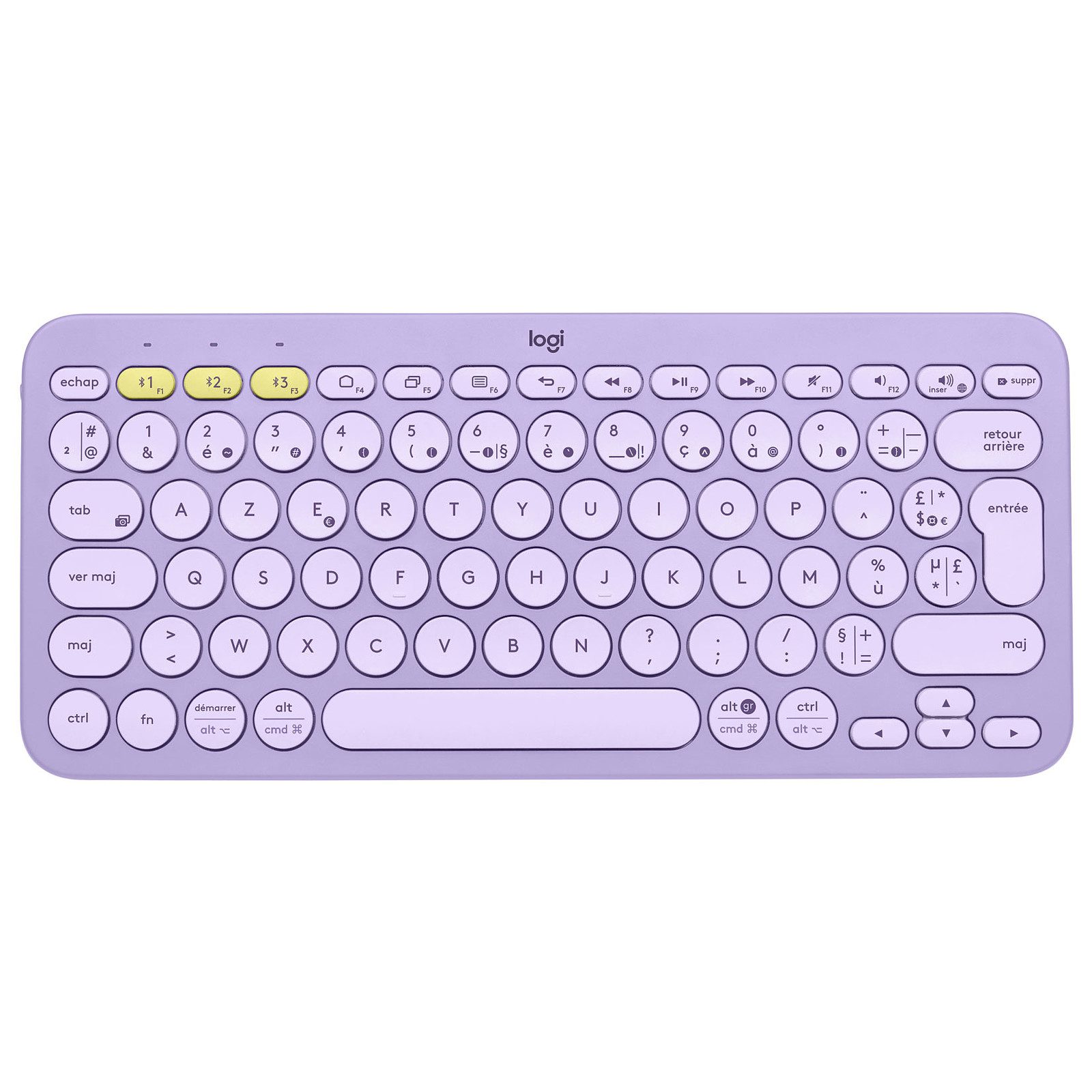 کیبورد بلوتوثی LOGITECH K380-PURPLE