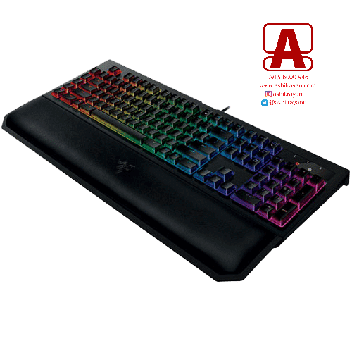 کیبورد ریزر مخصوص بازی مکانیکی مدل Keyboard Razer Blackwidow Green Switche Mechanical Gaming