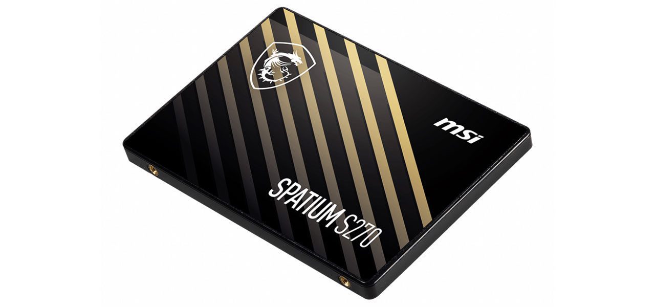 حافظه SSD MSI SPATIUM S270 SATA 2.5 120GB