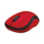 موس بی سیم مدل LOGITECH M220 SILENT-RED