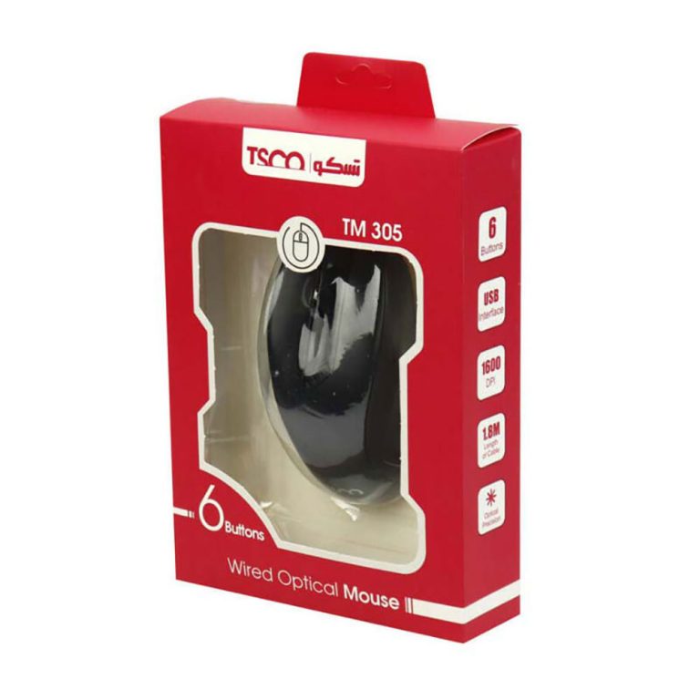 موس با سیم مدل TSCO TM 305