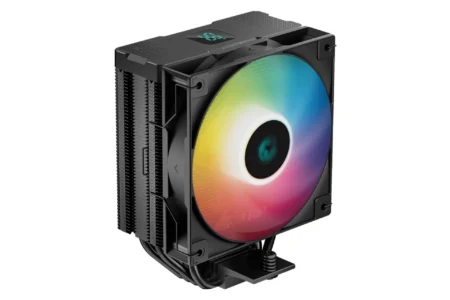 خنک کننده پردازنده DEEPCOOL AG400 DIGITAL BK ARGB